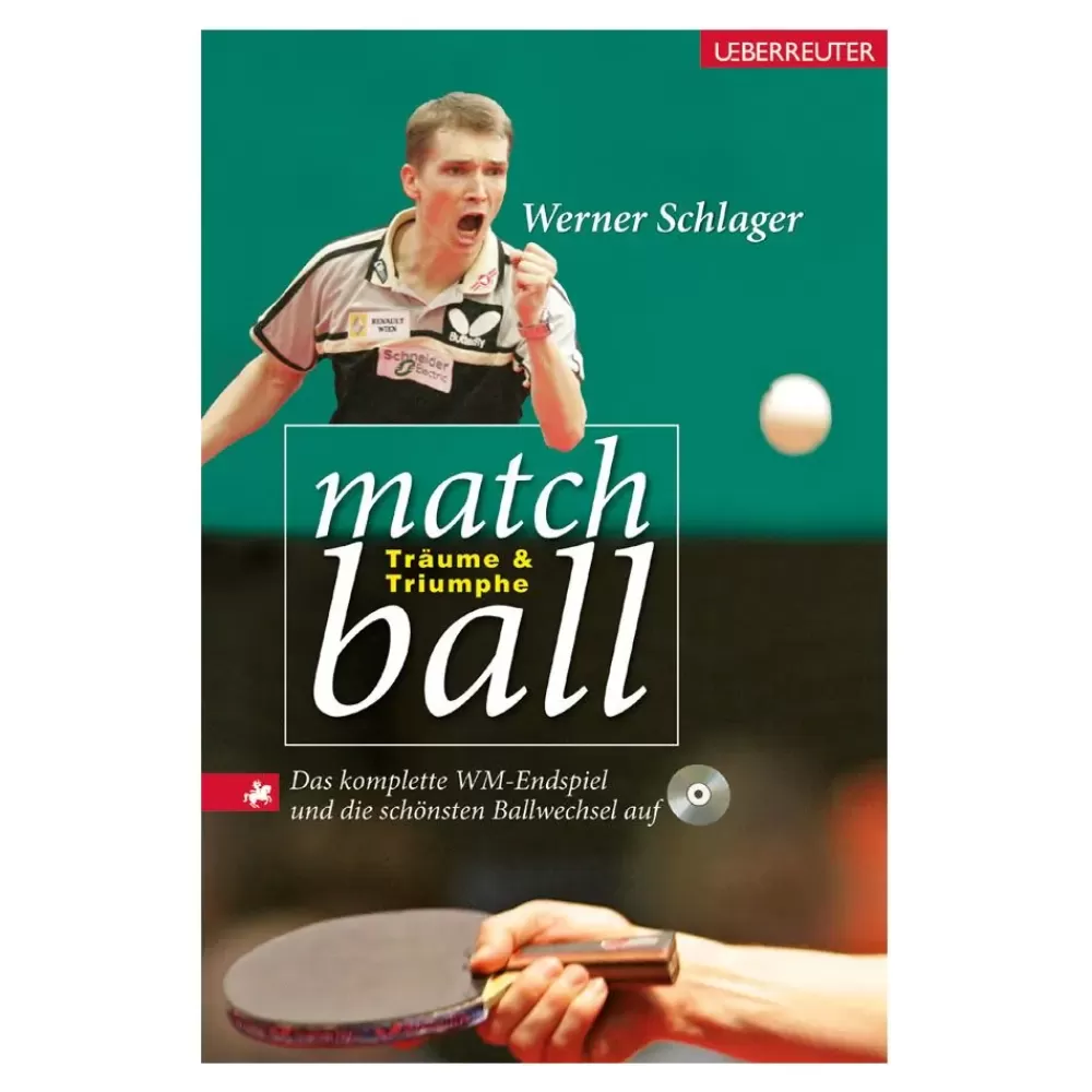 Butterfly Buch Werner Schlager - Matchball>Accessoires Accessoires